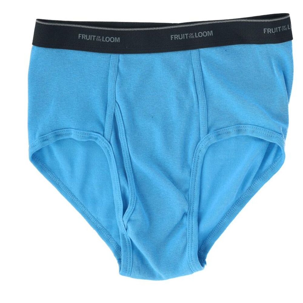 Fruit of the Loom Men's Briefs - Black, Blue, Gray - Picture 2 of 5